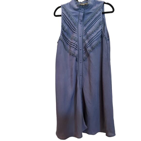 Tuckernuck Pomander Place Navy Blue Dutton Dress - Size S - Picture 2 of 14